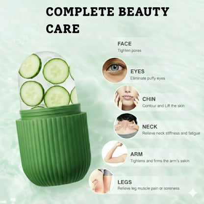 Silicone Ice Roller for Face BPA-Free, Non-Toxic & Skin-Safe