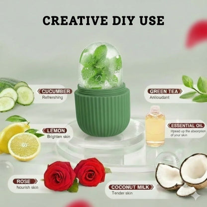 Silicone Ice Roller for Face BPA-Free, Non-Toxic & Skin-Safe